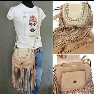 NWT Conceal Carry Montana West Boho Fringe Purse
